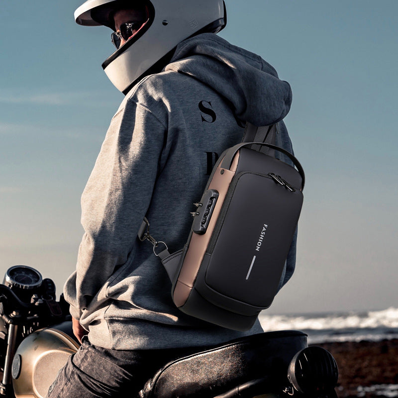 Seguridad y comodidad en un solo lugar: mochila impermeable con sistema antirrobo