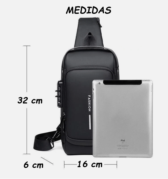 Seguridad y comodidad en un solo lugar: mochila impermeable con sistema antirrobo