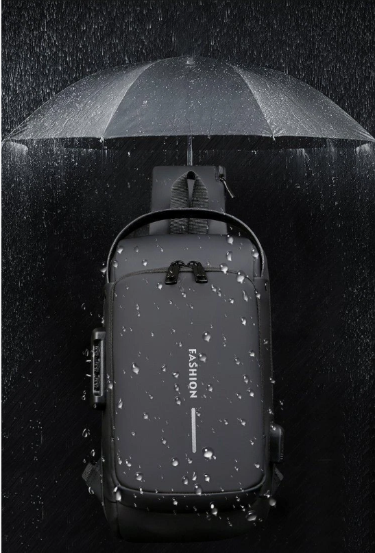 Seguridad y comodidad en un solo lugar: mochila impermeable con sistema antirrobo
