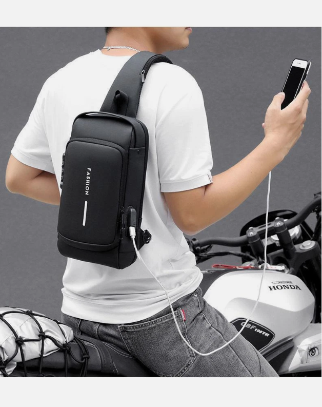 Seguridad y comodidad en un solo lugar: mochila impermeable con sistema antirrobo